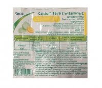 Calcium Teva z witaminą C 14 tabletek