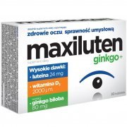 MAXILUTEN GINKGO+ 30 tabletek OCZY PAMIĘĆ