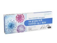 Test Combo Antygen na grypę A/B+COVID-19/RSV 1 szt
