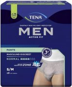 Majtki TENA Men Pants Normal Grey S/M 9 sztuk