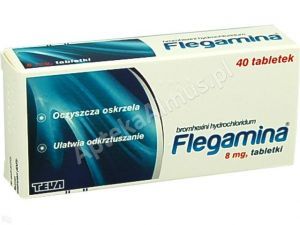 Flegamina  8 mg 40 tabl.