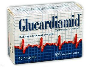 Glucardiamid past.do ssania 10 szt.