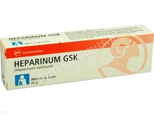 Heparinum krem 300 j.m./1g 20 g