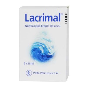 Lacrimal nawilżające krople 2x 5 ml