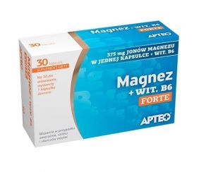 Magnez + Wit. B6 FORTE APTEO 30 kapsułek