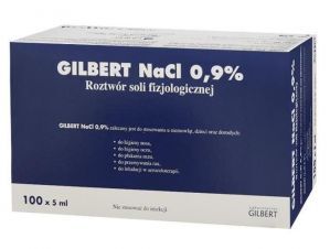 Gilbert Na chl. 0,9% 100 poj.a 5ml