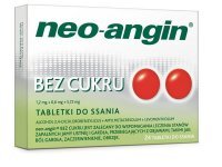 Neo-Angin bez cukru 24 tabl. do ssania