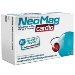 NeoMag cardio 50 tabl. Mg, B6, Potas