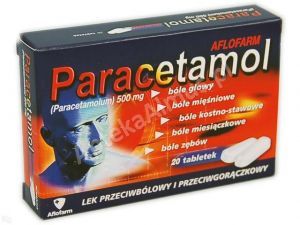 Paracetamol Aflofarm  0,5g  x 20tabl.