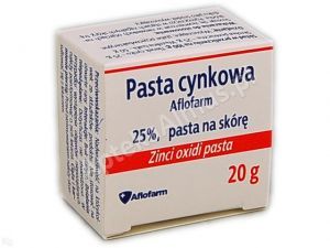 Pasta cynkowa Aflofarm 25 %  20 g