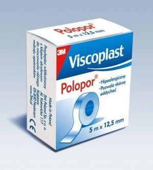 Plaster VISCOPLAST POLOPOR 5m x 12.5mm