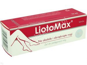 LIOTOMAX Żel d/piel.nóg 75 ml