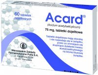 Acard  75 mg 60 tabletek