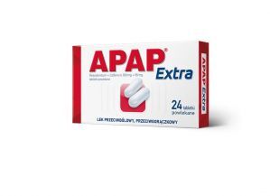 Apap Extra 24 tabletek