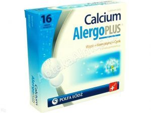 Calcium Alergo Plus sm.pomarań. tabl.mus.