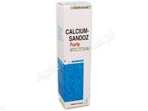 CALCIUM SANDOZ Forte 20 tabletek musujących