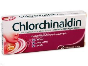Chlorchinaldin o smaku czarn. porzeczki 20